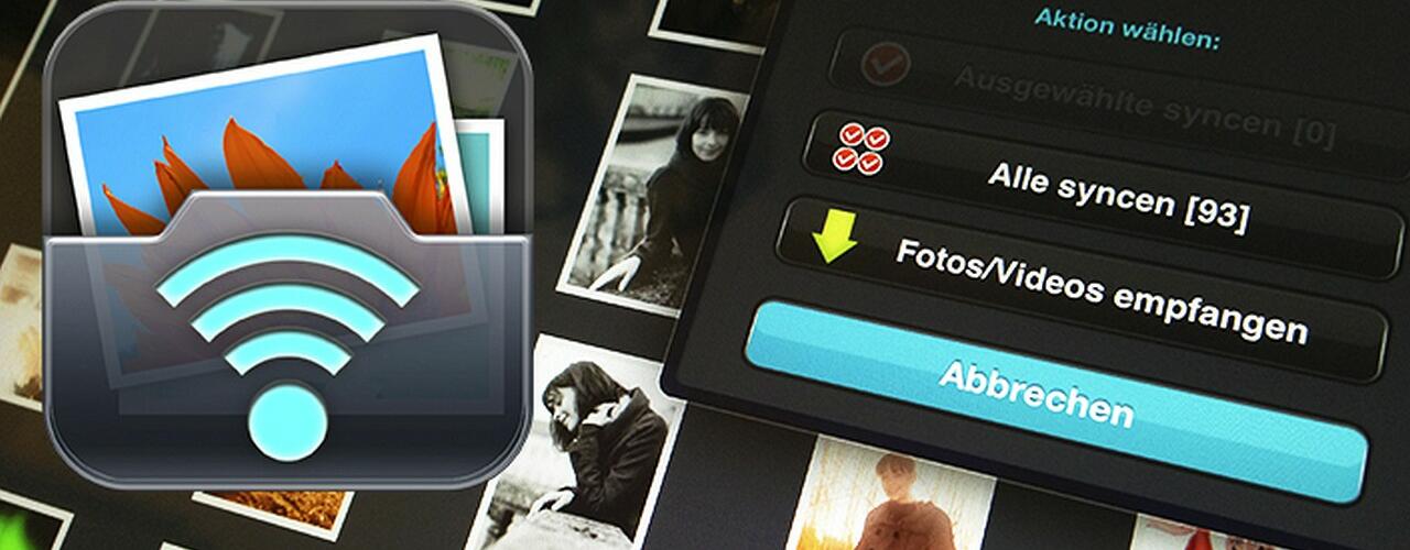 PhotoSync - App zur Übertragung von Bildern und Videos