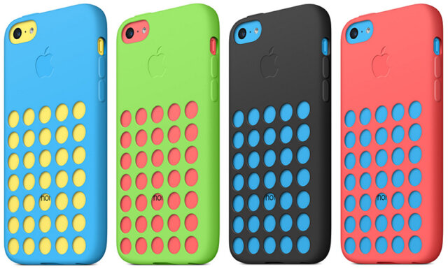 Das iPhone 5C mit diversen Hüllen, Apple, apple.com