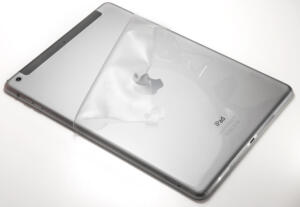 Final Protection iPad Air Schutzfolie, abgezogen