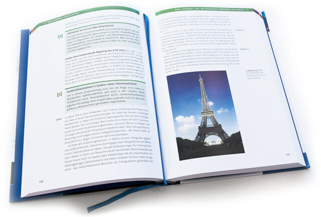 Galileo - Recht für Fotografen, Buch, Beispielseite