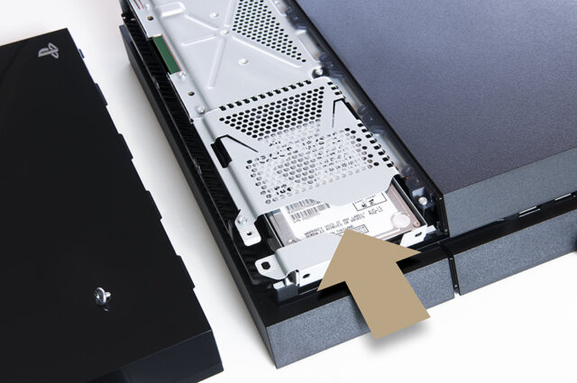 Playstation 4 Festplatte austauschen, Schritt 9