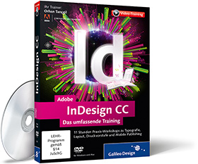 InDesign CC - Das umfassende Training