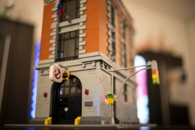 Ghostbusters Hauptquartier aus LEGO gebaut von Sergio Herencias