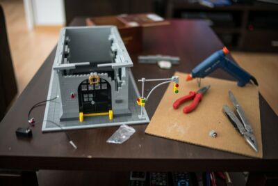 Ghostbusters Hauptquartier aus LEGO gebaut von Sergio Herencias