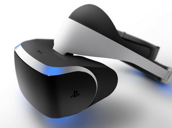 Prototyp des Sony VR Headset 