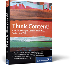 Think Content!, Cover