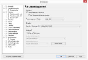 ACDSee Pro 7 - Farbmanagement