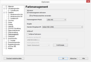 ACDSee Pro 7 - Farbmanagement