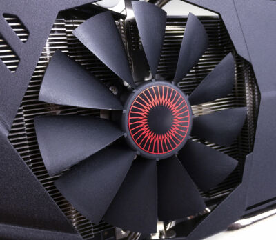 ASUS GTX 980 Strix OC Grafikkarte, Lüfter