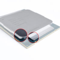 Intel i7 5960X 8-Kern Prozessor, deutliche Kratzer und Furchen am Heatspreader