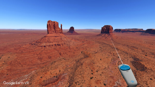 Google Earth VR (Screenshot)