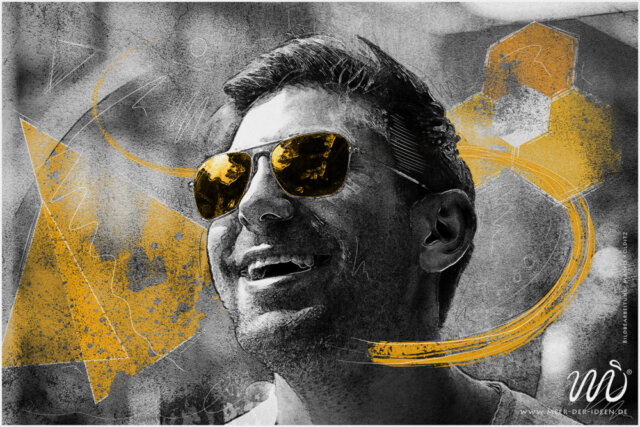 Die Sonnenbrille - Photoshop Composing by Marco Kolditz