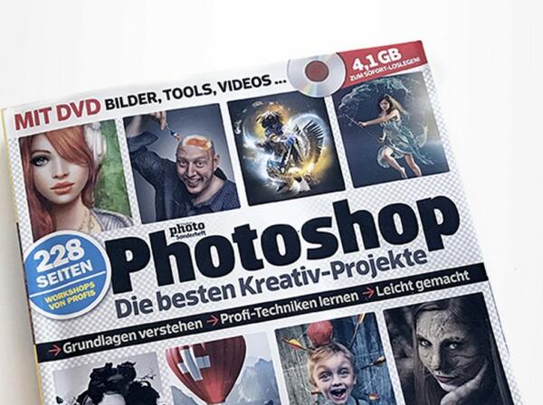 DigitalPhoto Photoshop - Die besten Kreativ-Projekte (Workshop: Jäger des verlorenen Wischfingers & Dentendo)