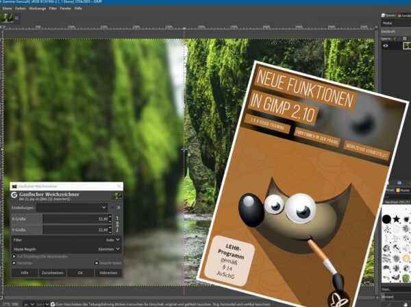 GIMP 2.10 Videotraining zu den Neuerungen