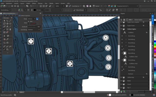 Corel Draw Technical Suite 2020 - Screenshot