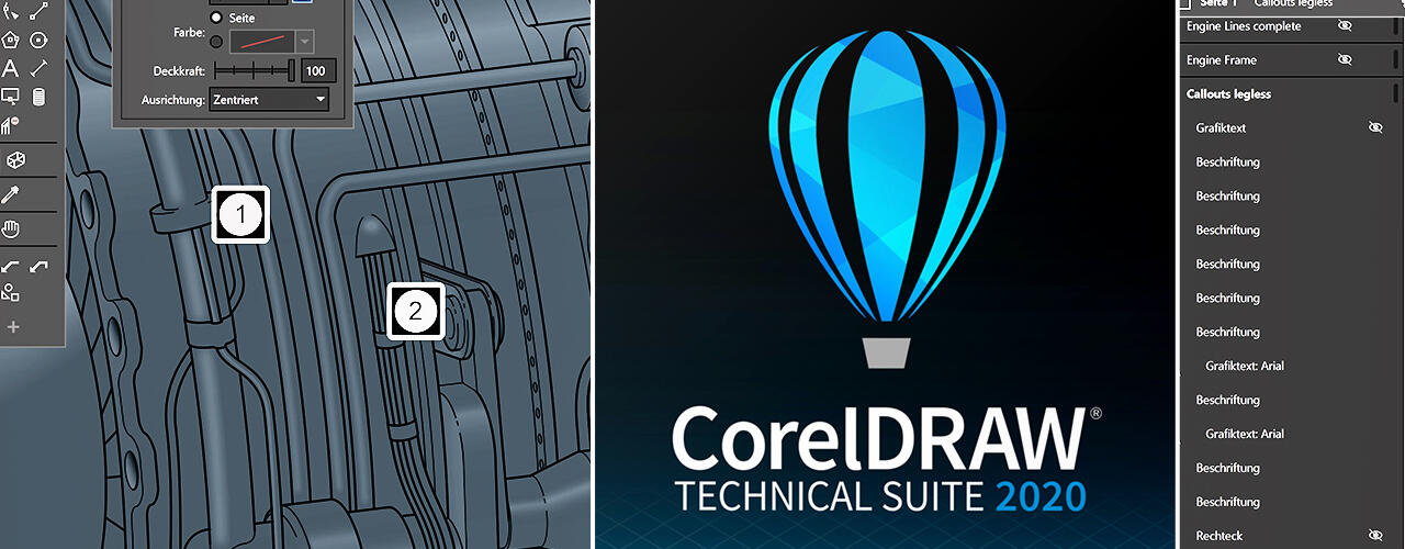 Corel Technical Suite 2020 erschienen