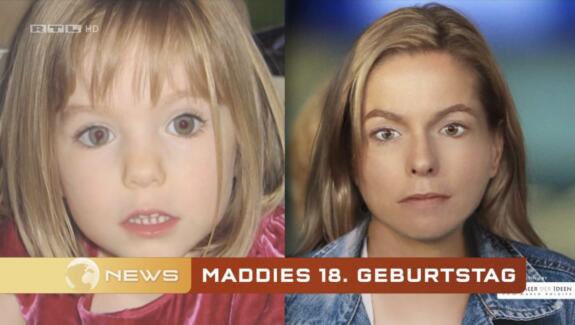 Madeleine: RTL News-Beitrag vom 12. Mai 2021 zum 18. Geburtstag der Vermissten