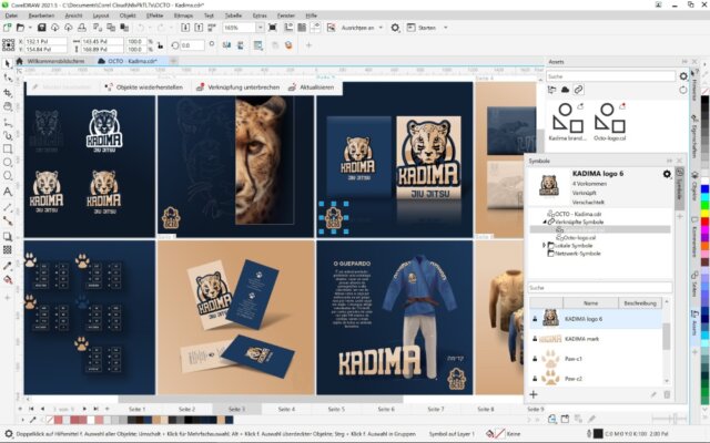 CorelDRAW Graphics Suite 2021 - Technical Suite 2021, Screenshot