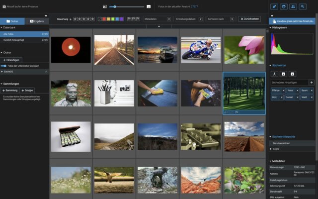 Fotoverwaltung mit Excire Foto und künstlicher Intelligenz
