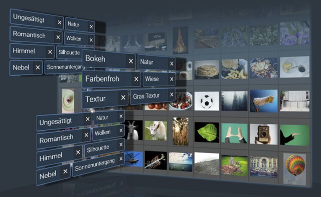Beim Import werden Fotos automatisch intelligent verschlagwortet