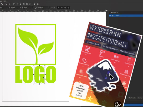 Inkscape Praxis-Videotraining: Pixel zu Vektoren umwandeln