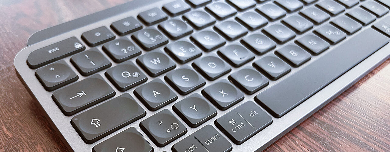 Logitech MX Keys im Test: Flache Tastatur mit Beleuchtung