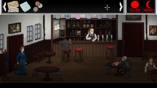 Die Retro-Pixel-Optik des Spiels erinnert an alte Klassiker unter den Point & Click Adventures