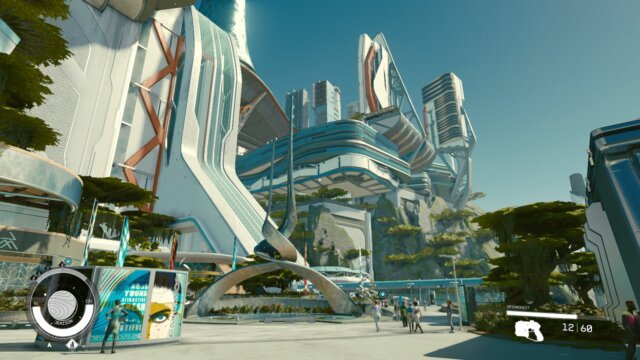 Städte wie New Atlantis wirken groß, erweisen sich schlussendlich aber doch als sehr kompakt