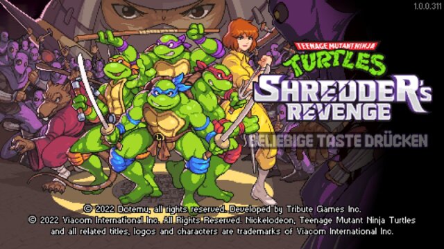 Turtles - Shredders Revenge im Test (Screenshot)