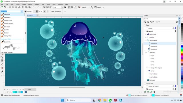 CorelDRAW Graphics Suite 2024 (Screenshot)