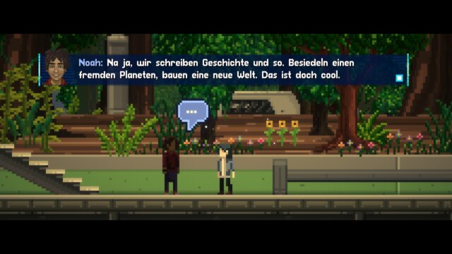 Das Pixel-Art-Game "Lacuna", veröffentlicht durch Assemble Entertainment