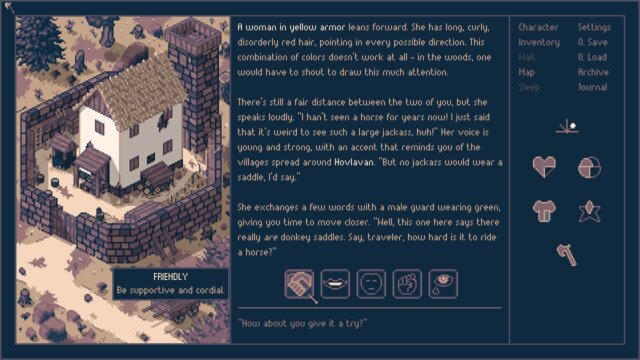 Ihre Faszination für das Text-Adventure "Roadwarden" hat Maria selbst überrascht.