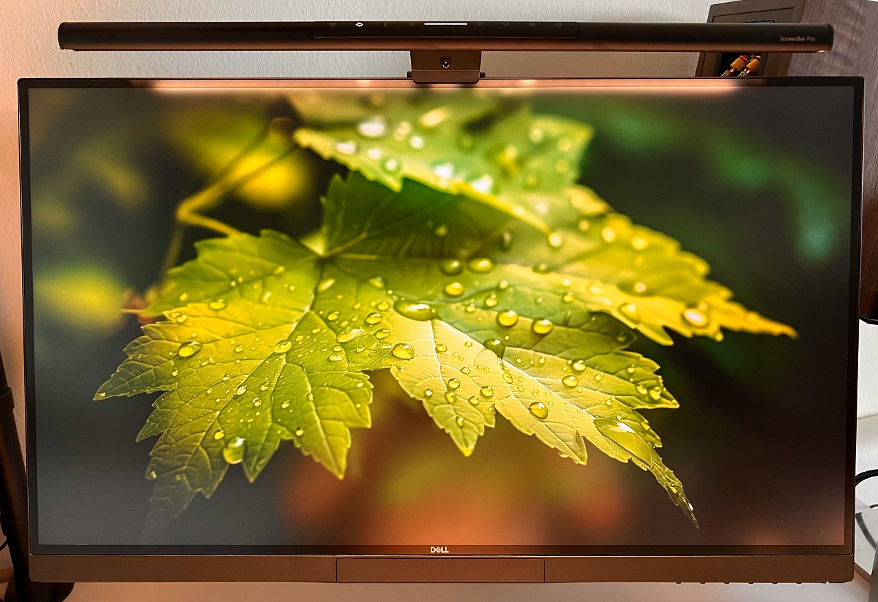 Die ScreenBar im eingeschalteten Zustand (Maximalstufe)