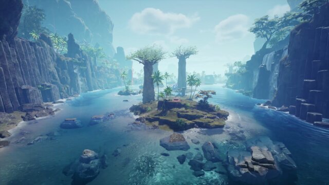 Das Spiel bietet wunderschöne Landschaften zum Erkunden an!