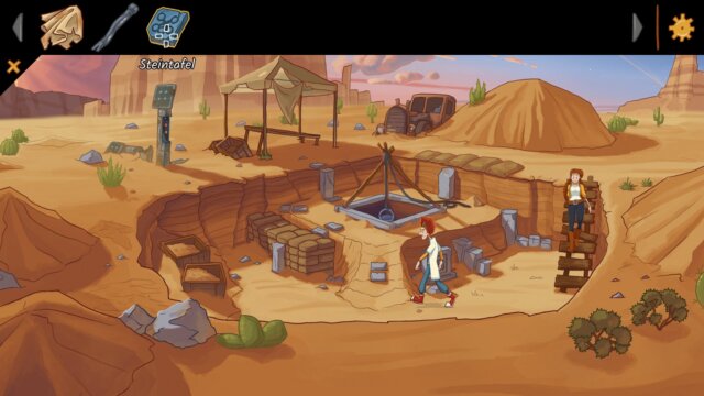 Alle Hintergründe im Spiel sind handgezeichnet mit viel Liebe zum Detail - richtig gut!