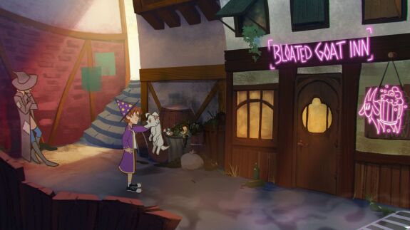 Screenshot zum Point & Click Adventure