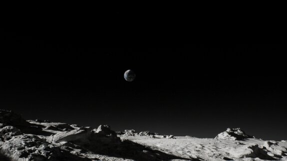 Auf dem Mond kann es schnell sehr einsam sein