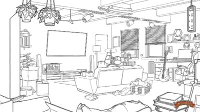 Entwicklung von Hintergrund-Zeichnungen