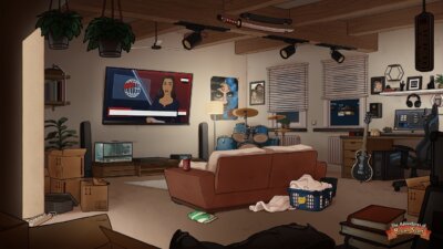 Entwicklung von Hintergrund-Zeichnungen