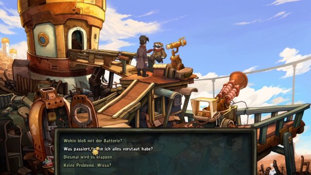 Einer meiner Lieblinge unter den Point & Click Adventures: Deponia (2012, Daedalic Entertainment)