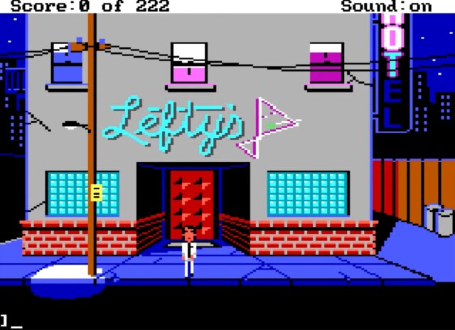 Leisure Suit Larry in the Land of the Lounge Lizards (1987, Sierra On-Line)