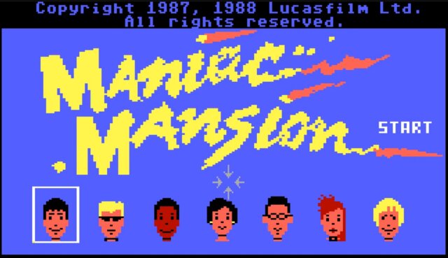 Maniac Mansion (1987, Lucasfilm Games)