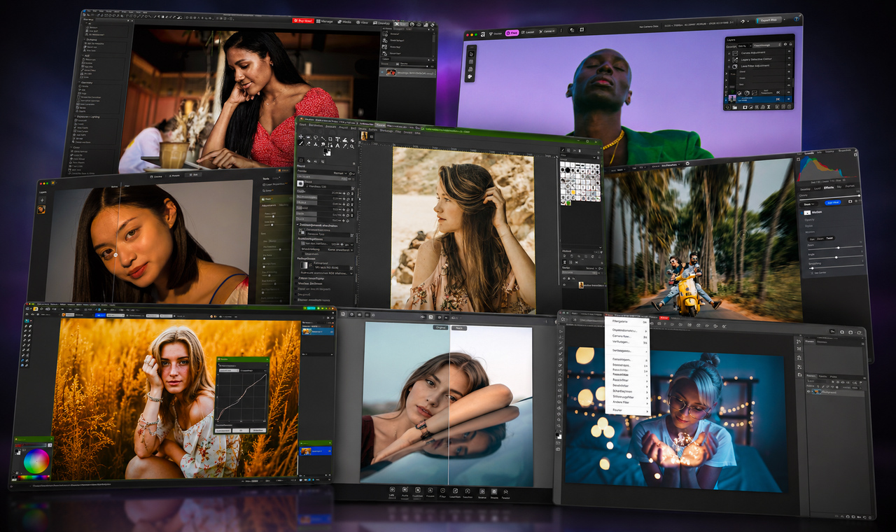 Photoshop Alternativen für Bildbearbeitung: 8 Programme ohne Adobe-Abo