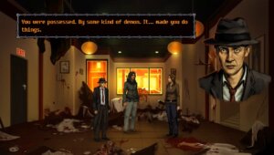 Viele Indie-Studios überzeugen mit beeindruckenden neuen Point & Click Adventures wie Unavowed (2018, Wadjet Eye Games)