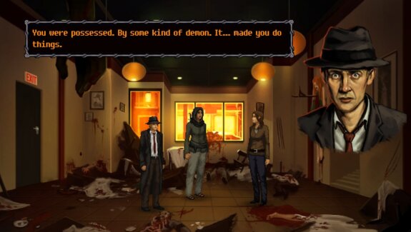 Viele Indie-Studios überzeugen mit beeindruckenden neuen Point & Click Adventures wie Unavowed (2018, Wadjet Eye Games)